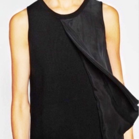 Zara Knit asymmetrical top - Picture 2 of 5